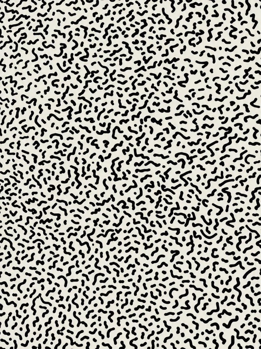 Bacterio 1210 b/w Ettore Sottsass | acabado Sei (mate)